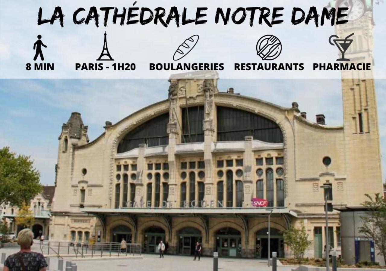 Apartmán Cosy'Appart - La Cauchoise Rouen Exteriér fotografie