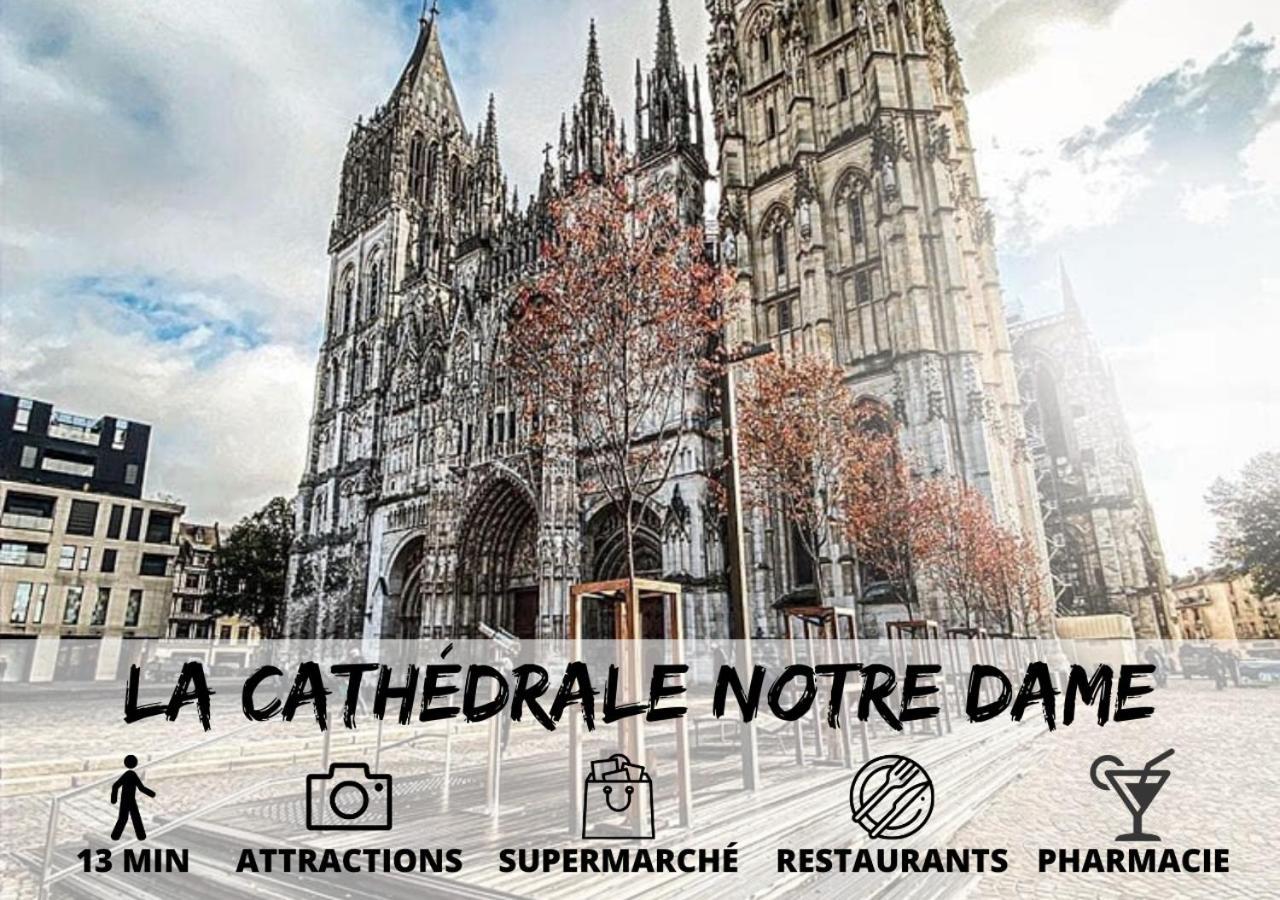 Apartmán Cosy'Appart - La Cauchoise Rouen Exteriér fotografie